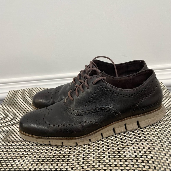 COLE HAAN ZEROGRAND
WINGTIP C25273 (JAVA
LEATHER-COBBLESTONE) Size 11.5 - Picture 4 of 14